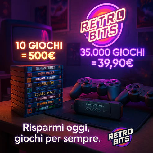 ArcadiaGo™ RetroStick + 3 Regali